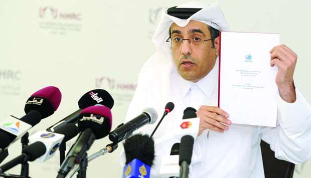 Qatar’s National Human Rights Committee hails UN report on siege violations