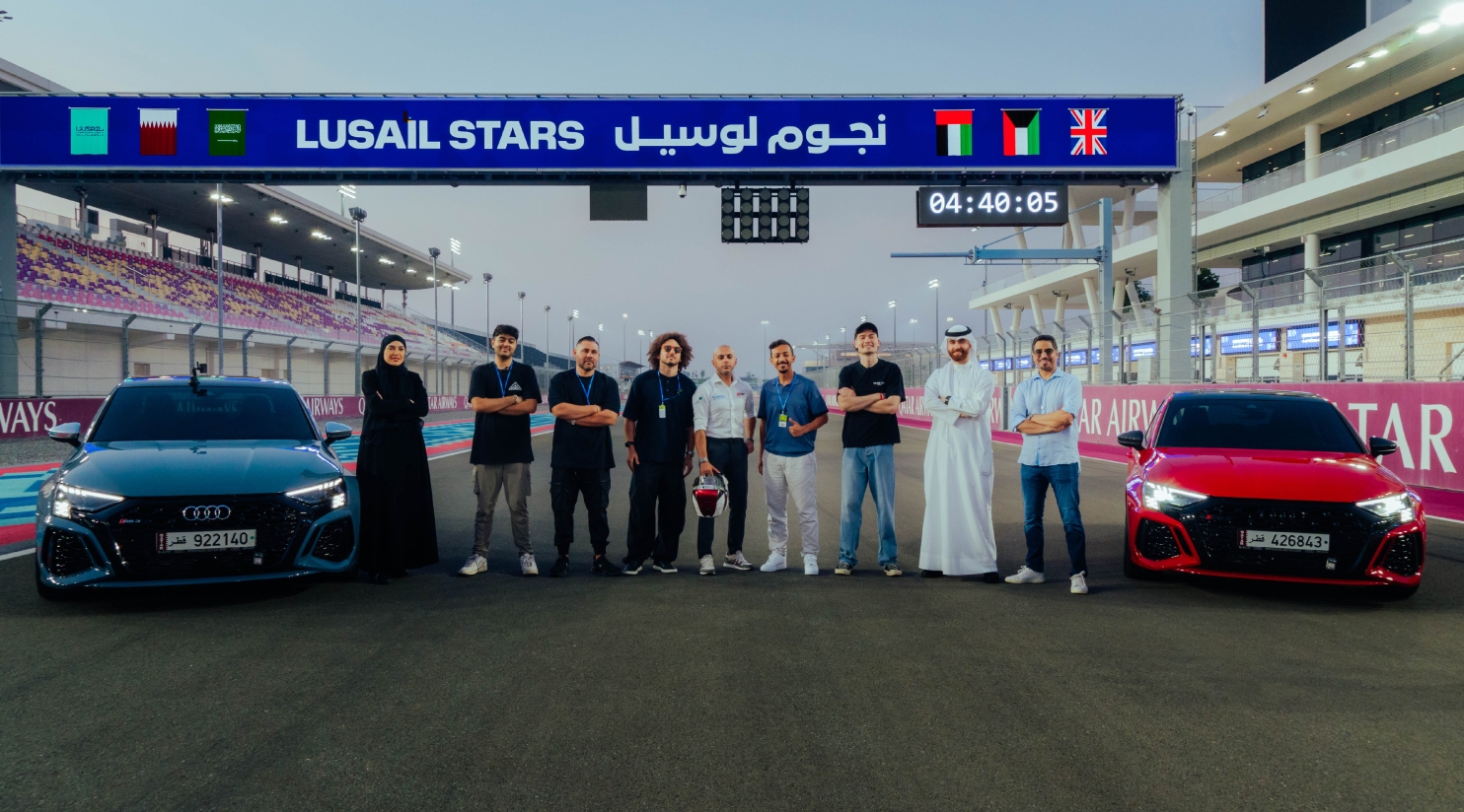 LUSAIL STARS LIGHT UP LUSAIL INTERNATIONAL CIRCUIT AHEAD OF F1