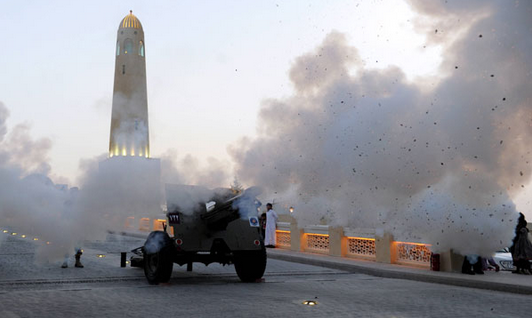 WATCH: Qatar's Ramadan cannon