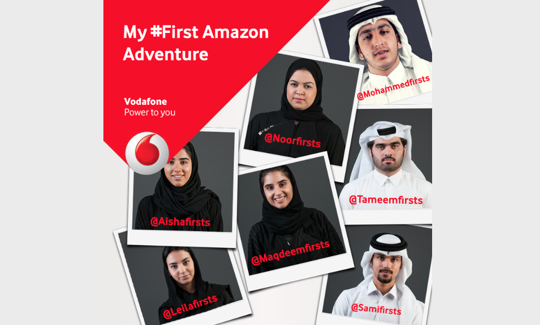 Vodafone’s My First Amazon Adventure begins