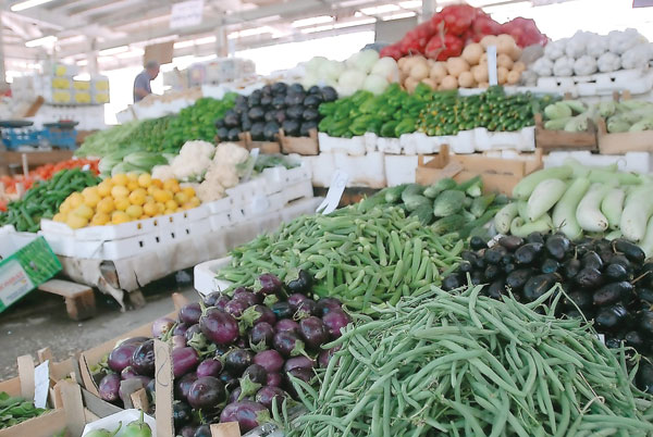 Fresh vegetables in Qatar were cheaper this year