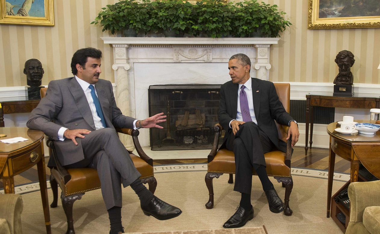 Qatar Emir's message to Barack Obama