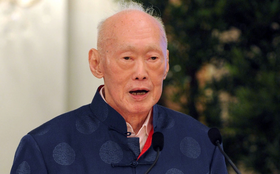 Emir sends condolences to Singapore on the death of Lee Kwan Yew 