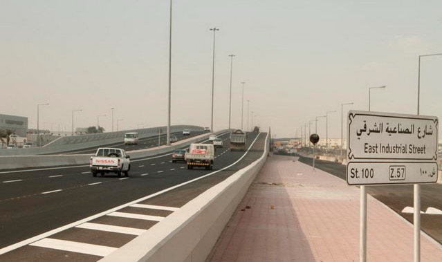 East Industrial Road will be closed to build pedestrian bridge