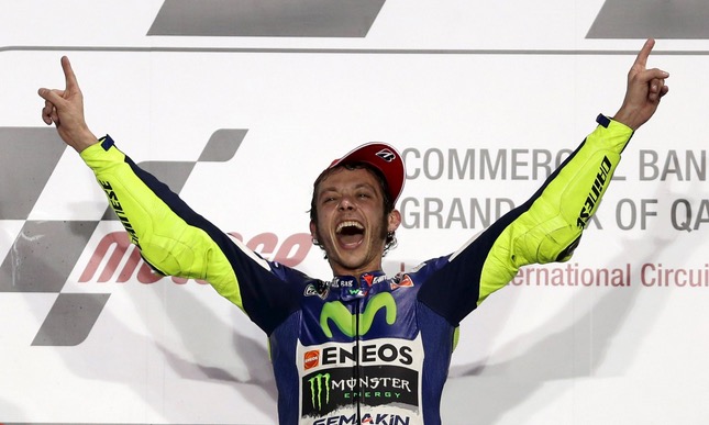 Valentino Rossi wins Grand Prix of Qatar