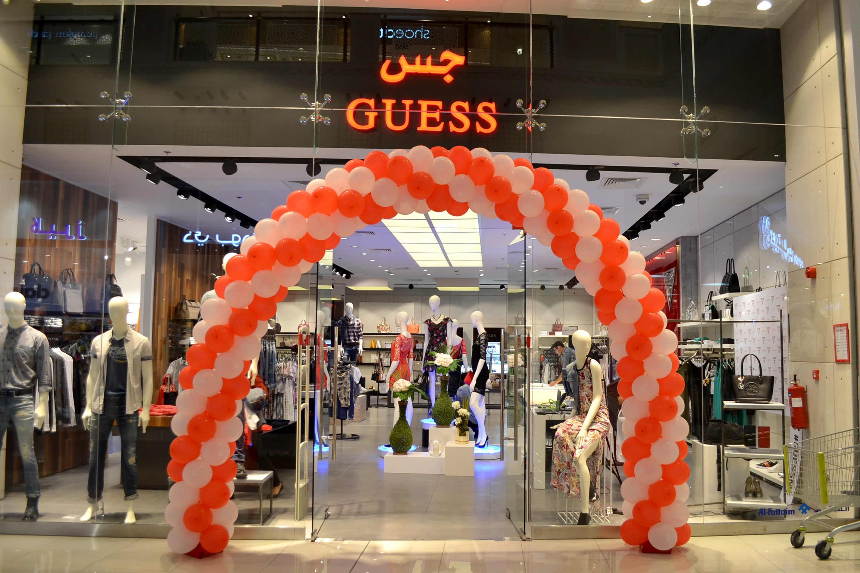 GUESS opens new white concept store in Gulf Mall