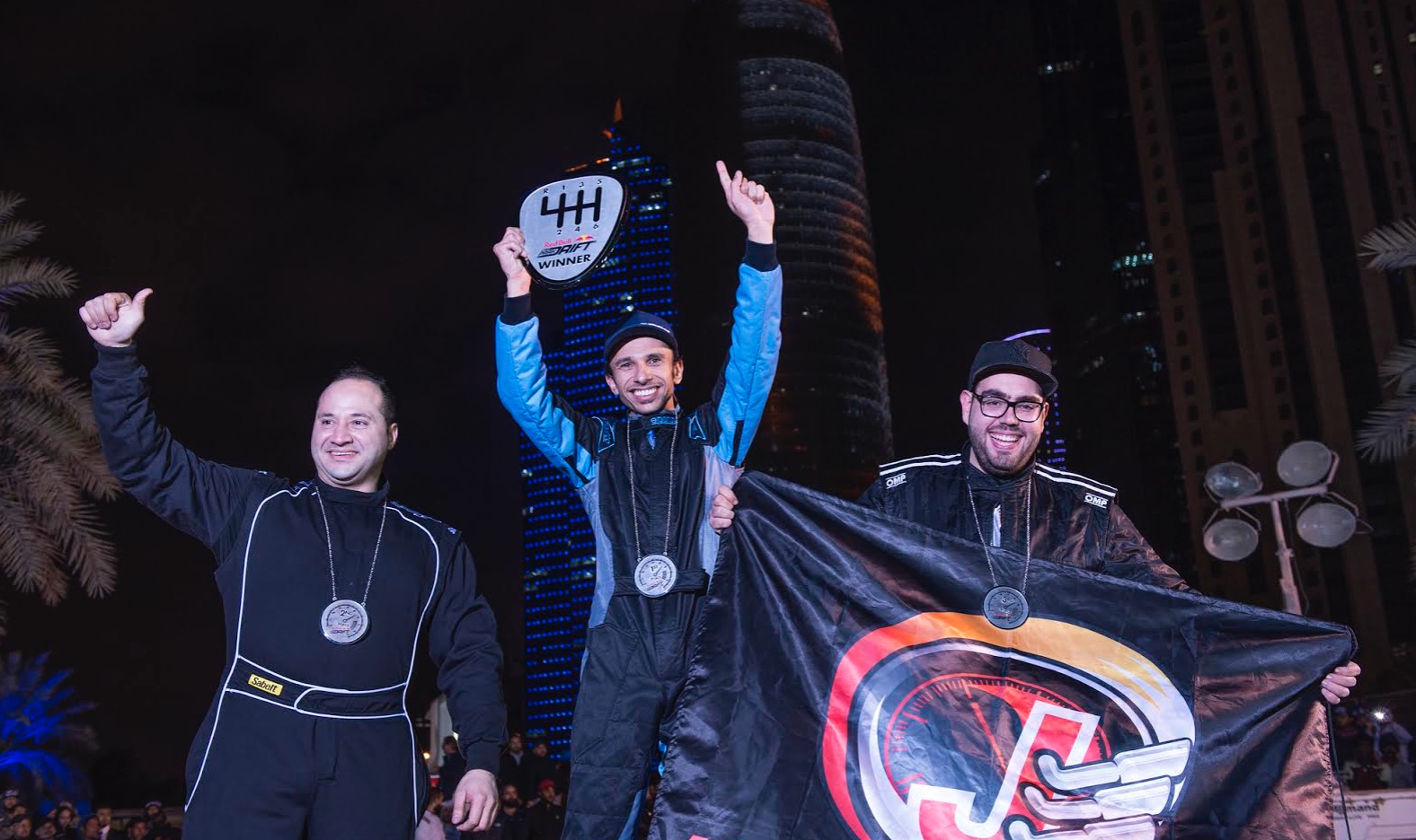 Fakhroo crowned Qatar's Drift King at Red Bull Car Park Drift 2016
