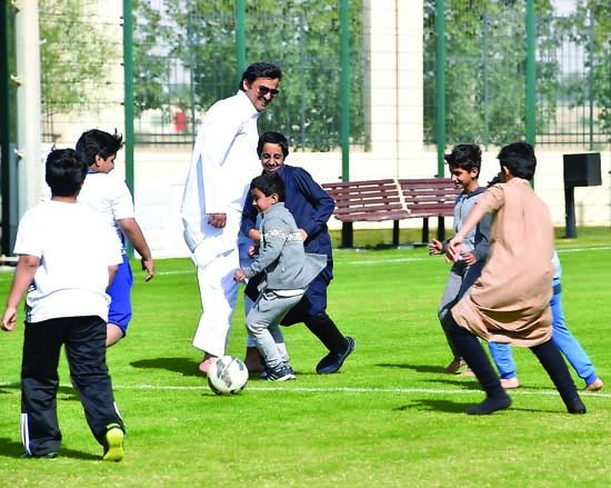 Emir celebrates Qatar National Sports Day