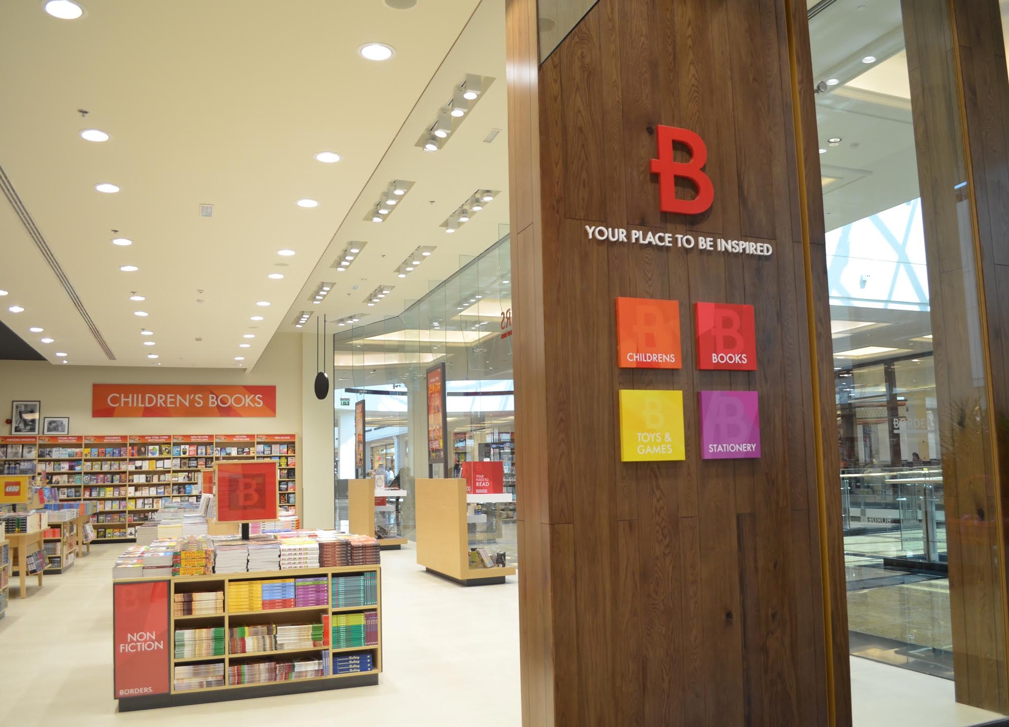 Books and coffee anyone? Borders opens its first Qatar store at Doha Festival City!