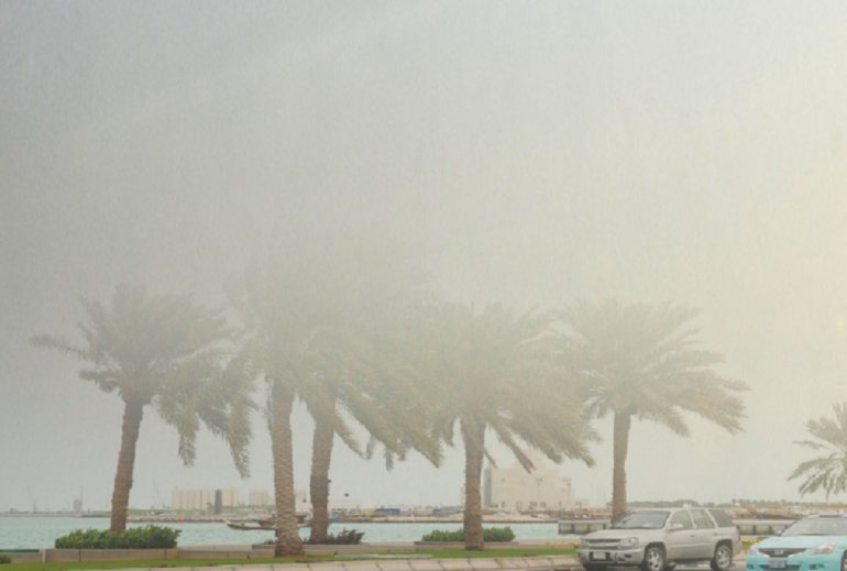 Be careful when you go out as strong winds are predicted today