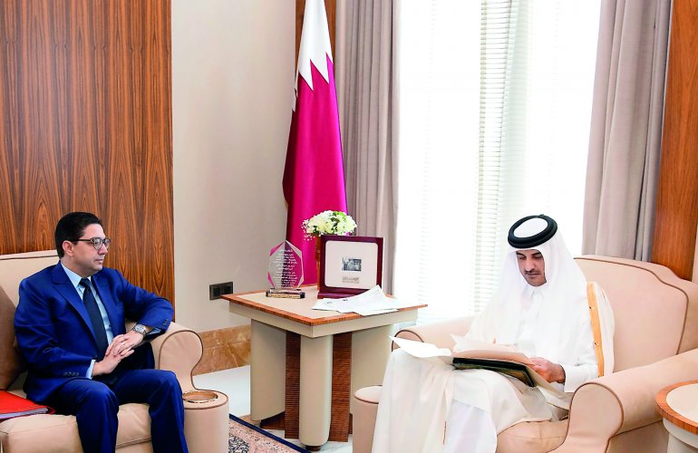 Emir receives positive letter from King of Morocco