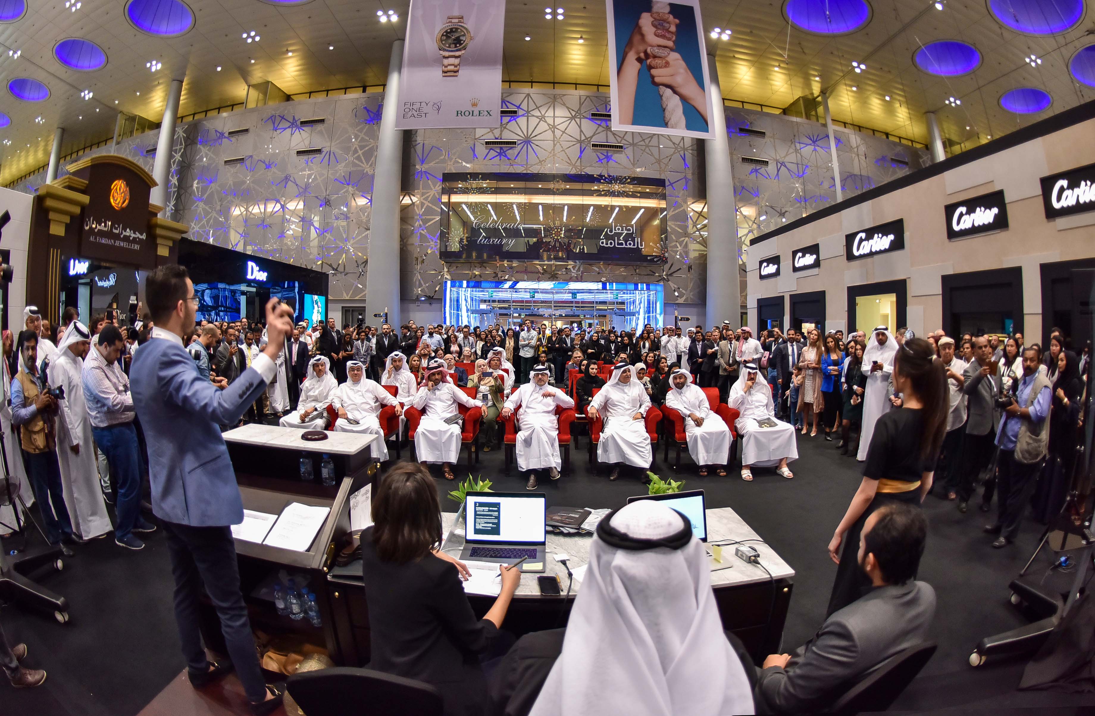 “Milestones’ Auction Supporting Education  Above All” sells 1,990,000 QAR worth for charity
