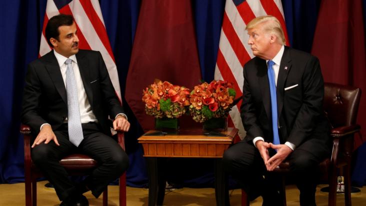 HH The Emir begins his US visit today, to meet Trump on April 10