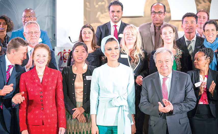 We’ve educated 10 million marginalised children in just five years: HH Sheikha Moza