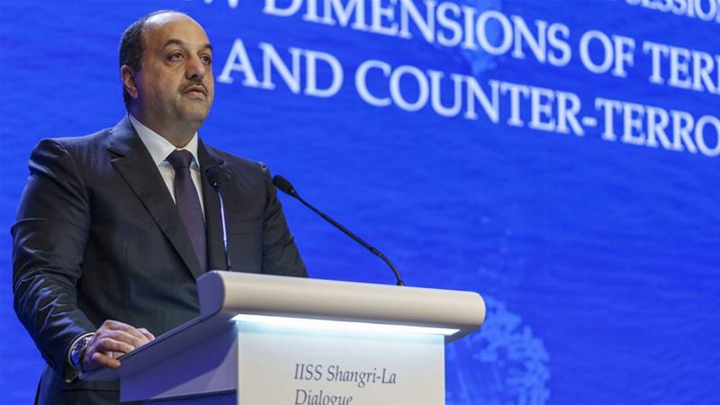 Qatar’s Defence Minister Al Attiyah says Qatar will not ‘fuel a war’ in the region