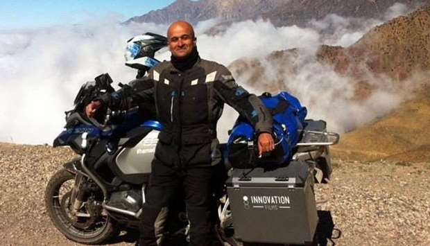 Qatari adventurer set to ride over 43,000km on bike from ‘pole to pole’
