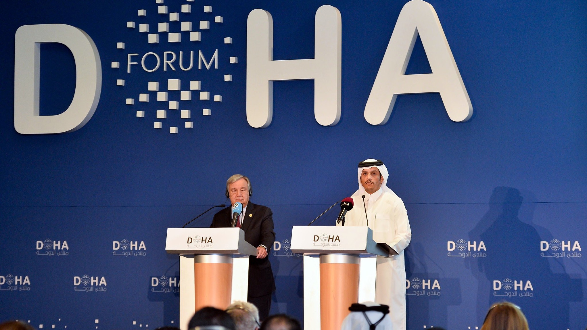 The country is definitely over the blockade, says Qatar’s foreign minister