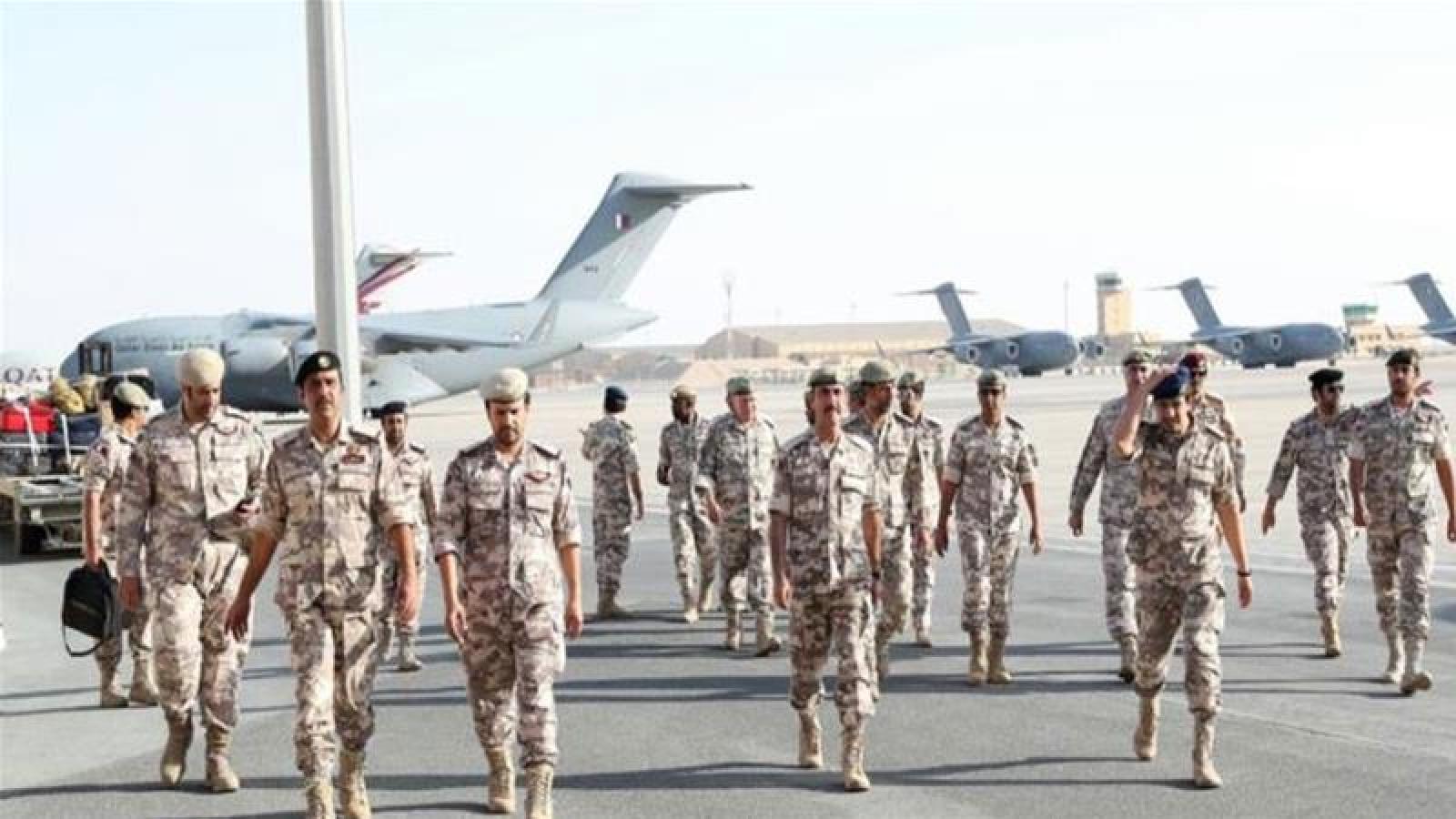 Qatari force arrives in Saudi Arabia to take part in the Al Jazeera Shield drill