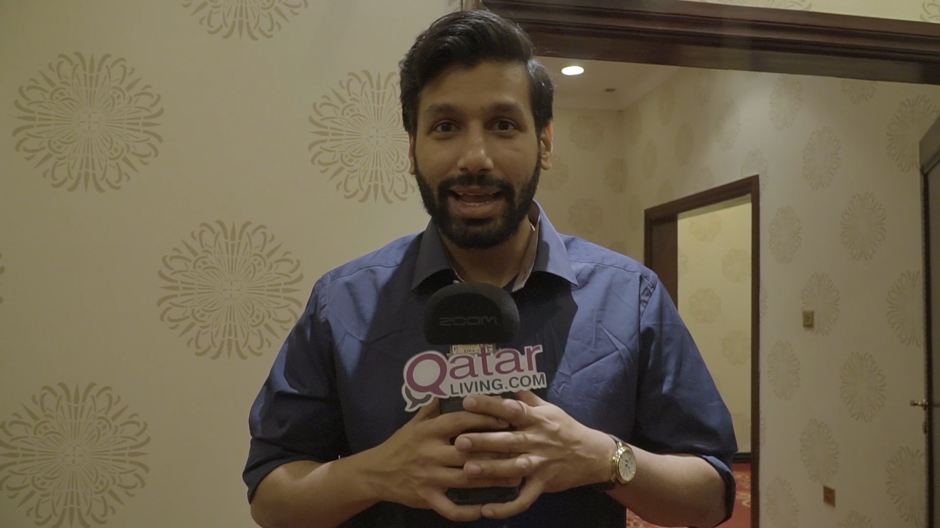 WATCH: Kanan Gill comes to Qatar