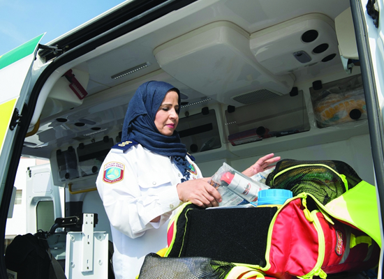 Proud to be in the field, says Qatar’s first female paramedic 