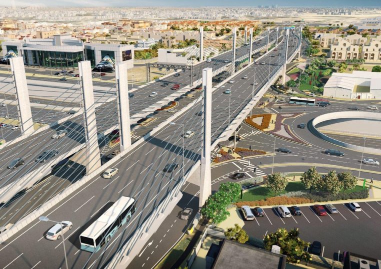 Construction of Qatar’s first cable-stayed bridge starts  