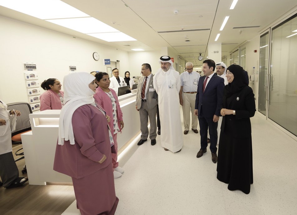 Minister of Public Health inaugurates expanded SICU at Hamad General Hospital   