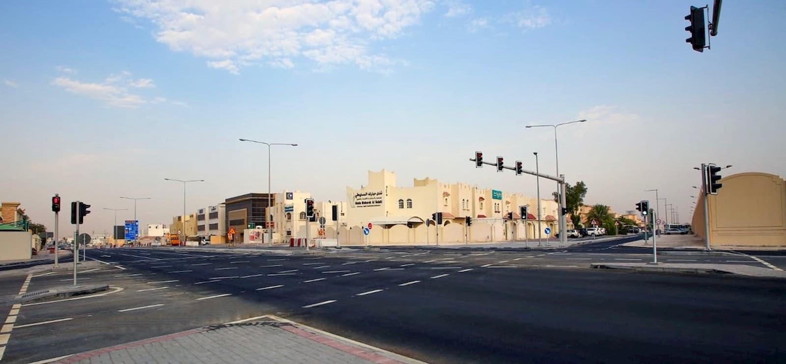 Ashghal opens new signal-controlled junction in Al Mamoura