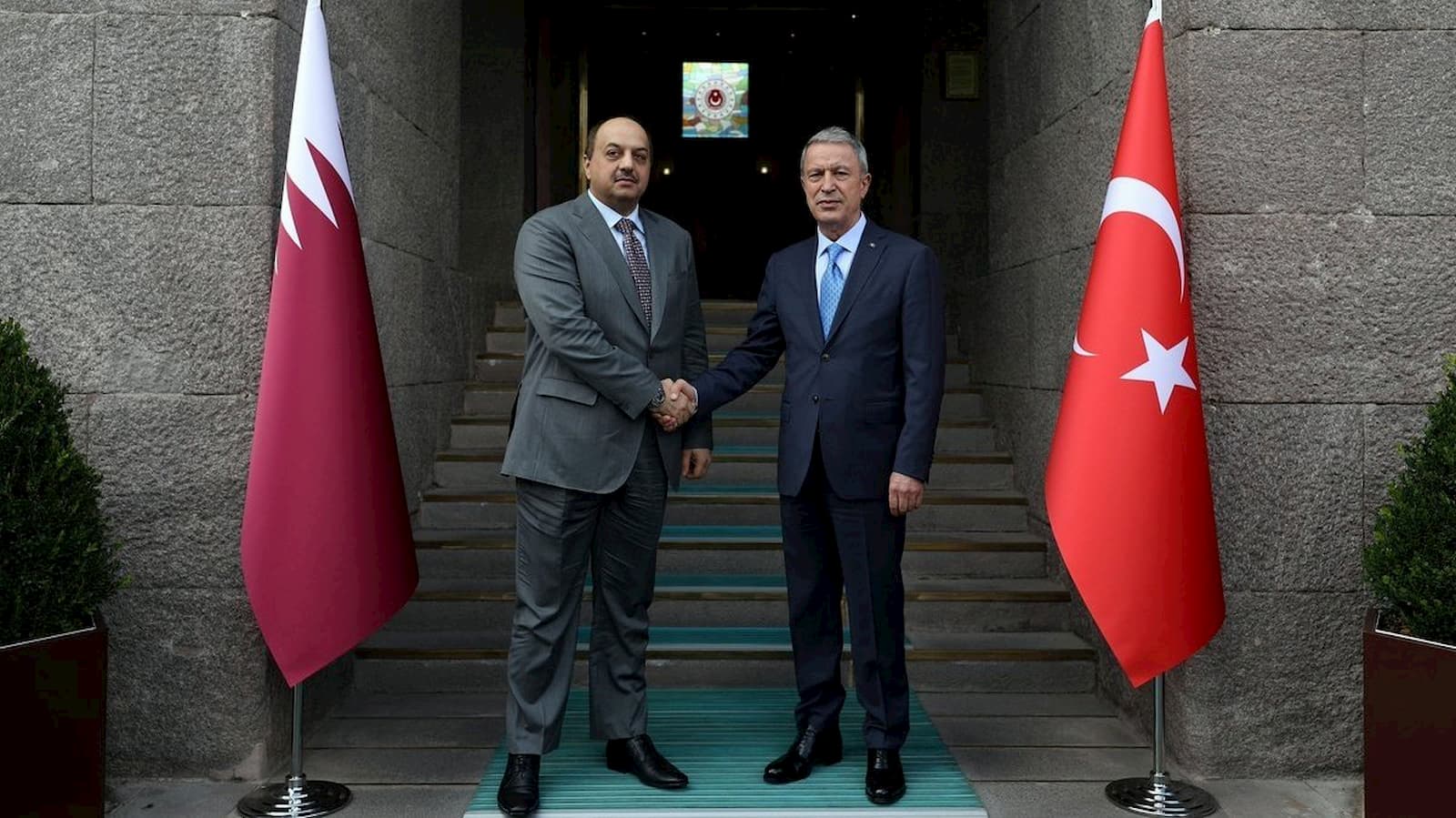 Qatar's Defense Minister meets Turkish counterpart in Ankara