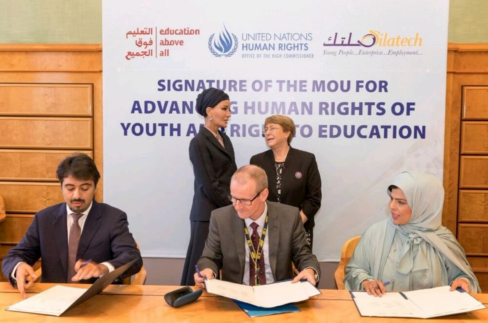 Silatech, EAA, OHCHR sign agreement to promote rights of young people