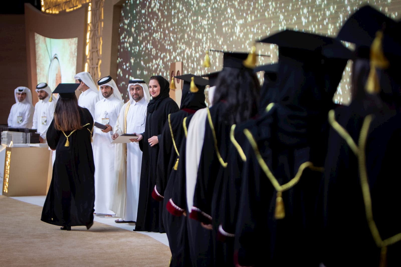 HH Sheikha Jawaher honors QU female graduates