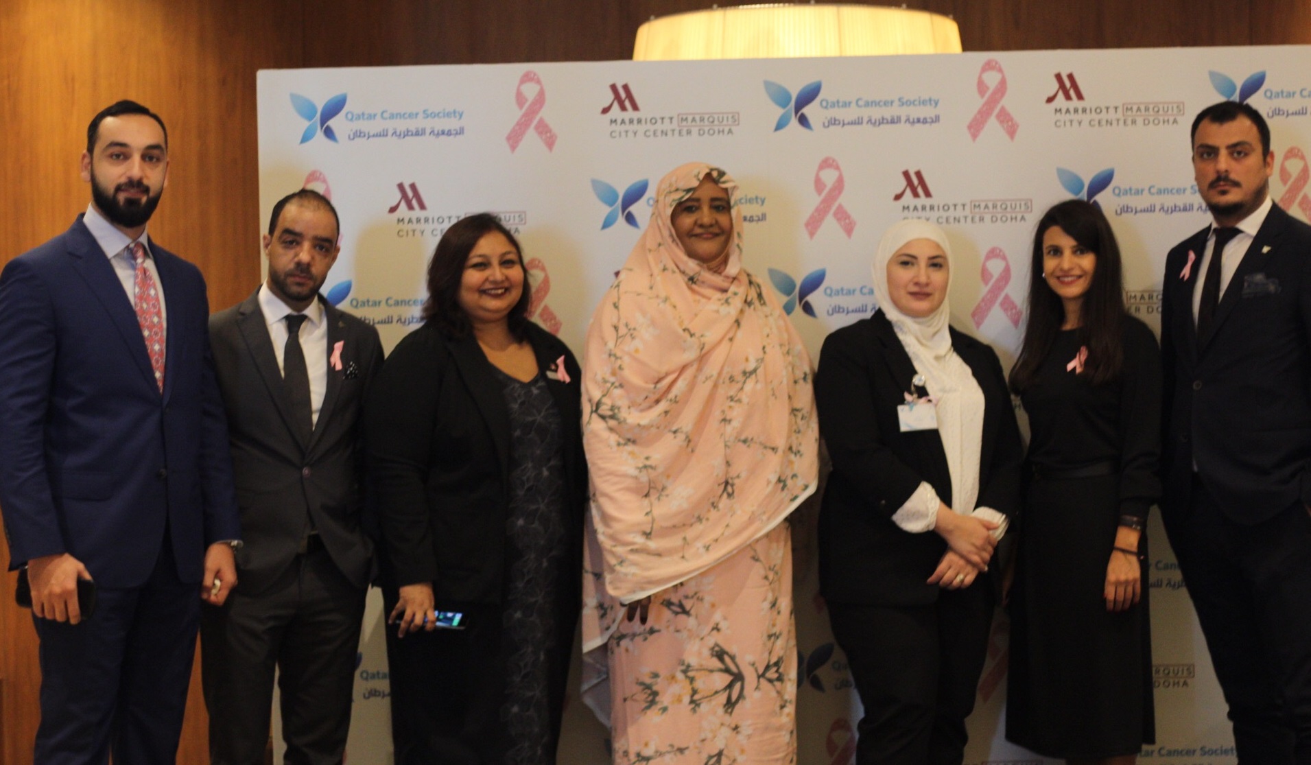 Marriott Marquis City Center Doha Hotel partners with Qatar Cancer Society to raise awareness 