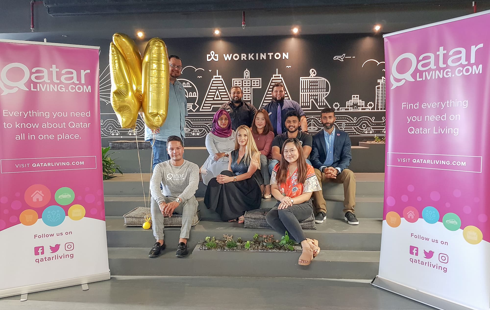WATCH: Qatar Living celebrates its 14th Anniversary at Workinton