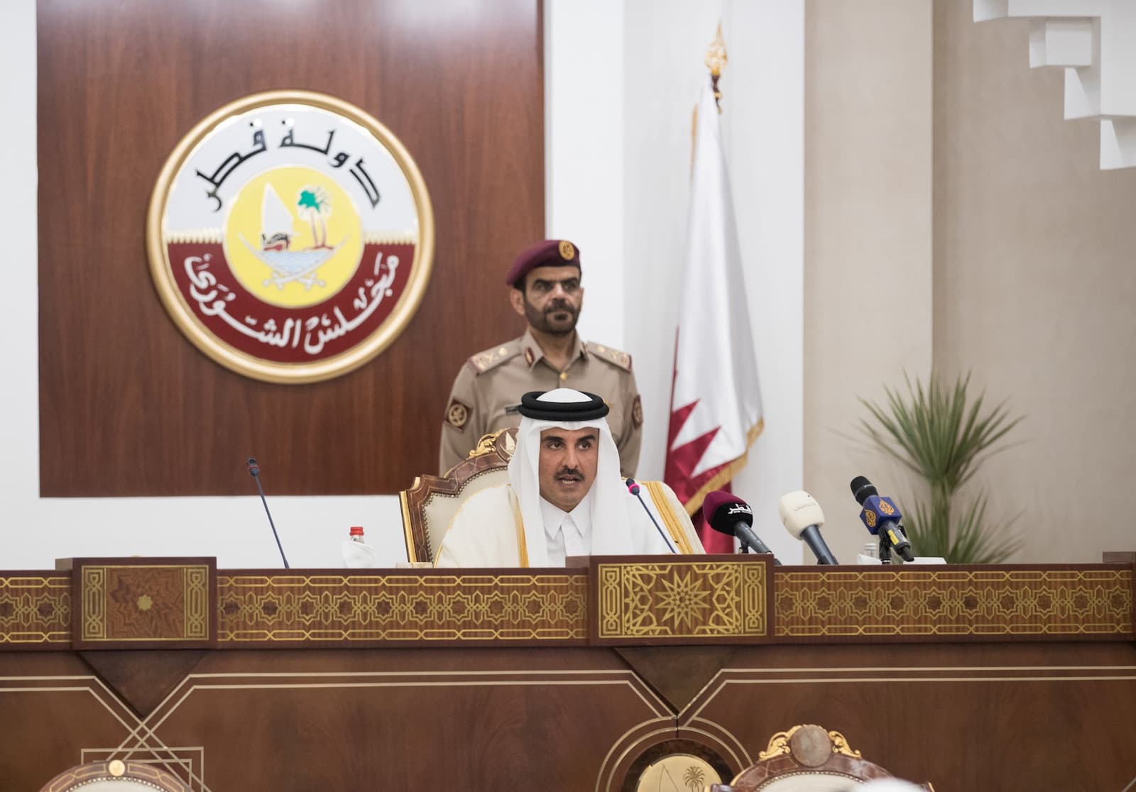 WATCH: HH the Amir inaugurates 48th ordinary session of the Shura Council