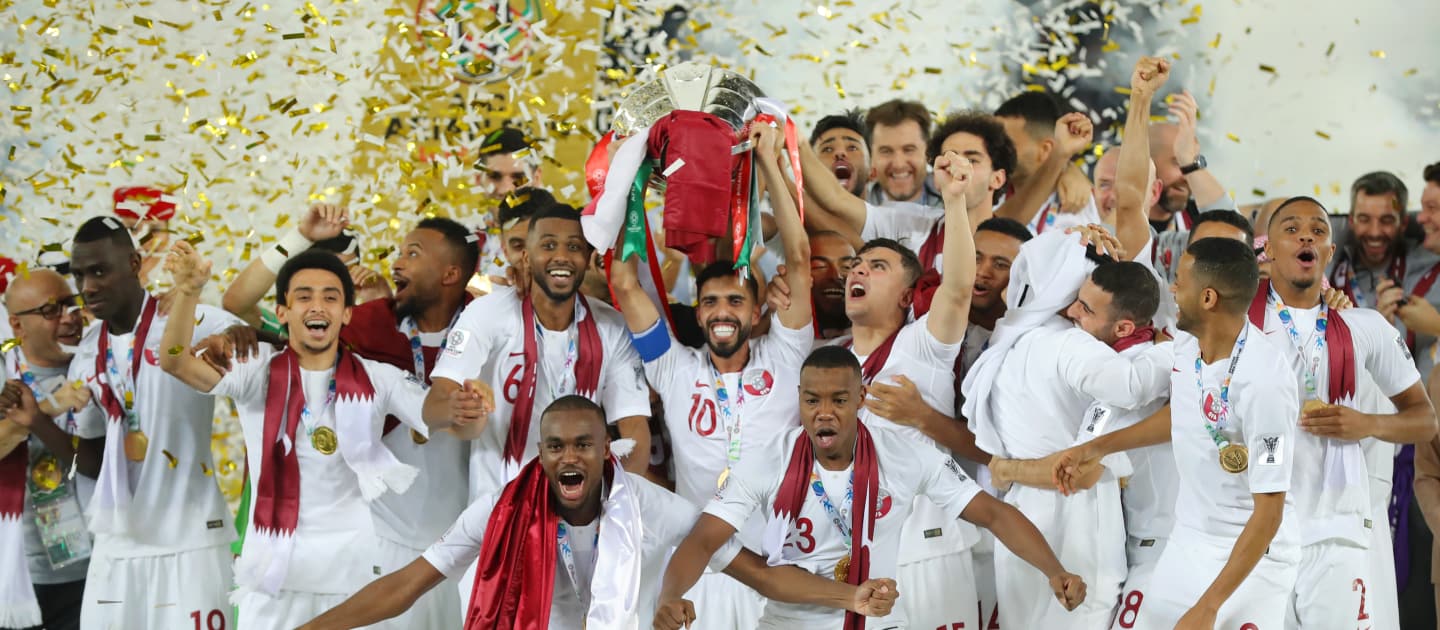 The FIFA has praised Qatar's footballing achievements