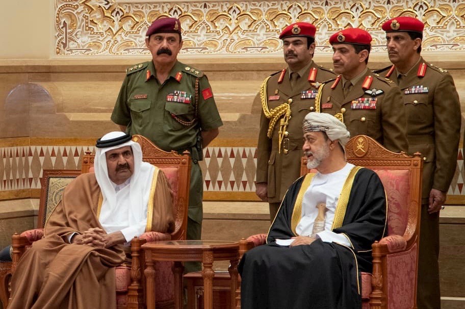 HH the Father Amir offers condolences to Sultan of Oman