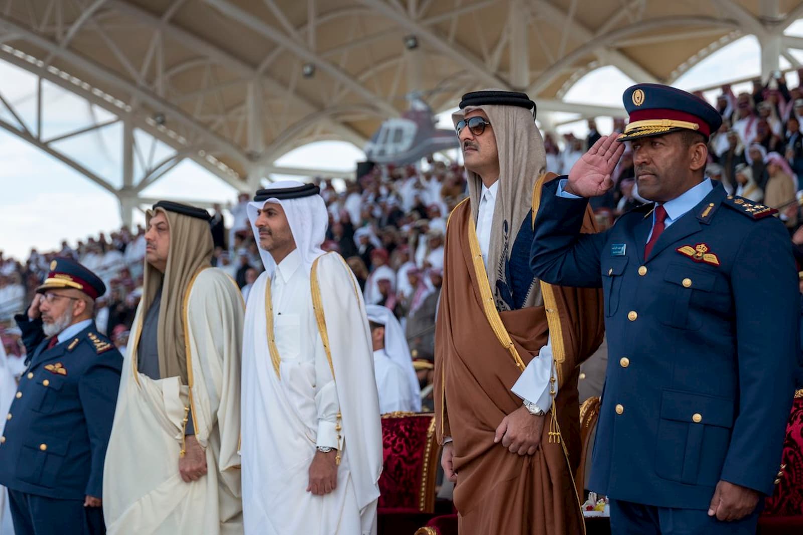 HH the Amir honors graduates of Al Zaeem Air College