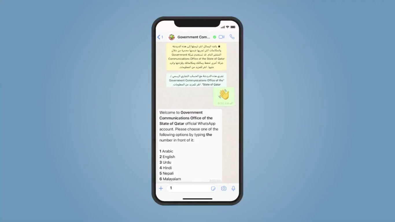 WATCH: GCO launches Coronavirus Information Service on WhatsApp