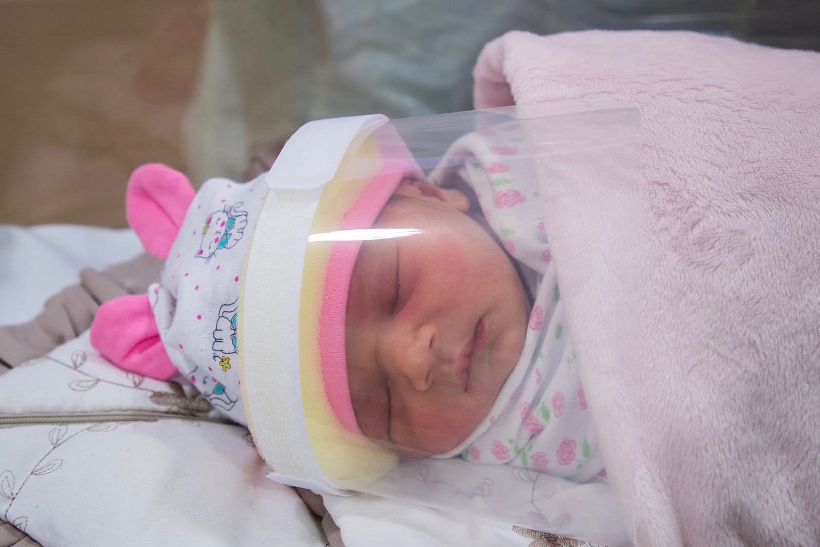 VCUarts Qatar produces face shields for infants