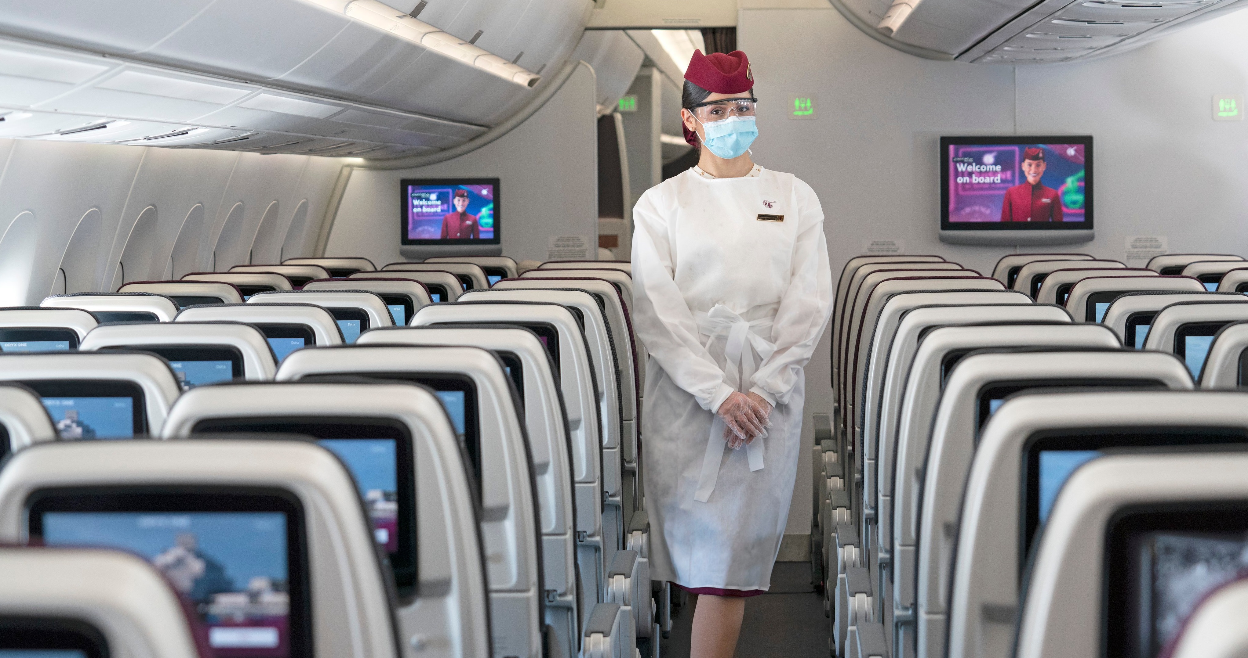 Qatar Airways has increased its health and safety measures for passengers and cabin crew