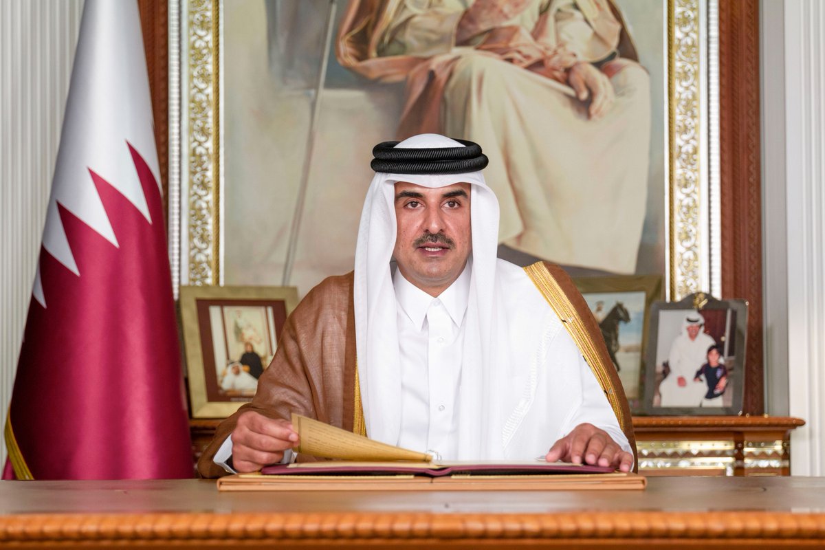 HH the Amir participated in the 75th session of the UN General Assembly