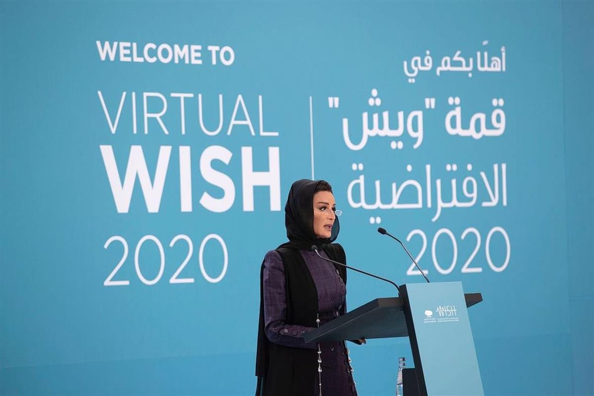Sheikha Moza inaugurates WISH 2020