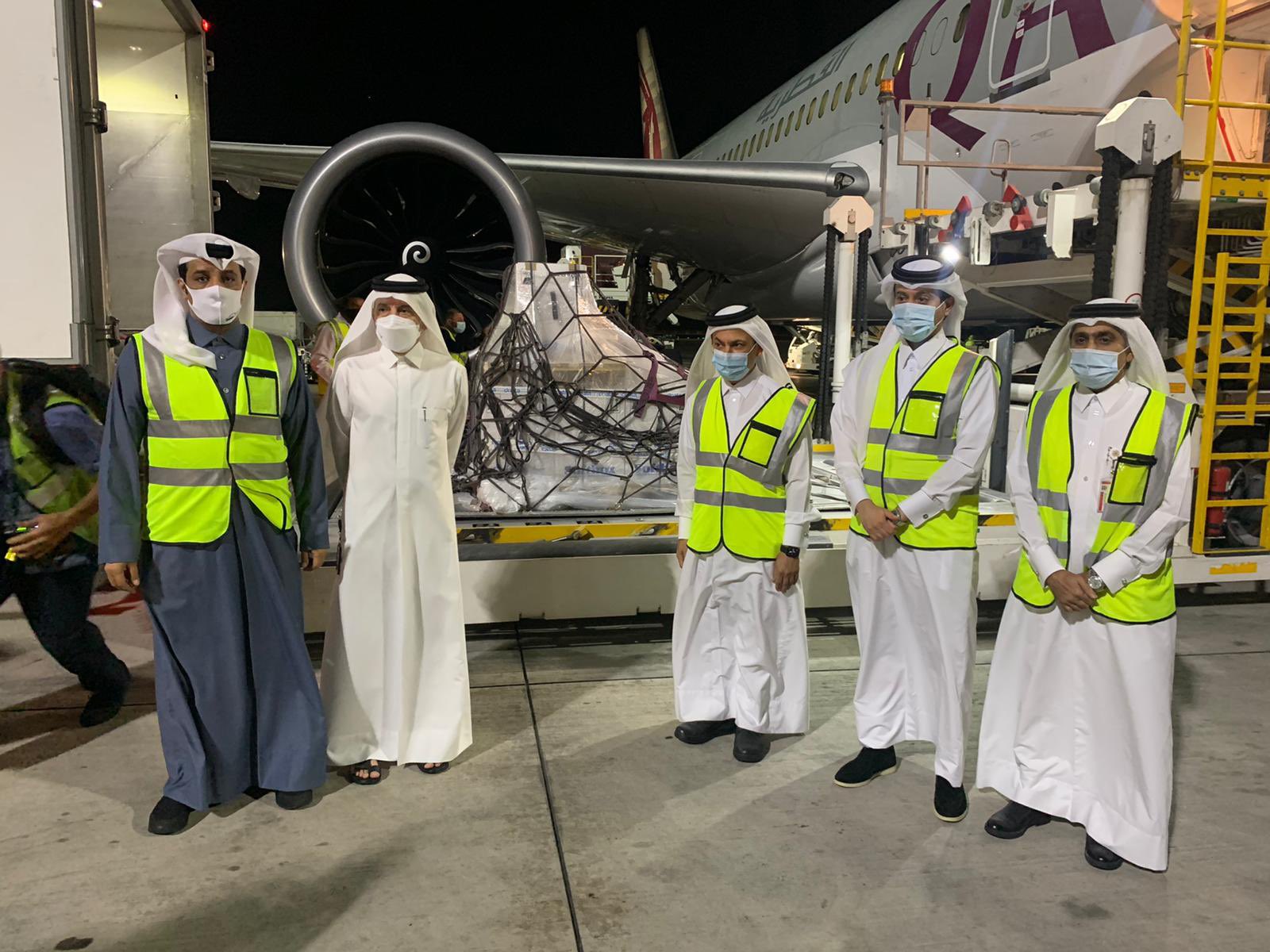 First shipment of Pfizer and BioNTech's COVID-19 vaccine​​ arrives in Qatar