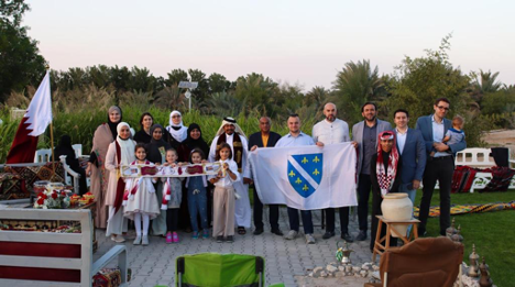 Bosnian delegation marks Qatar National Day