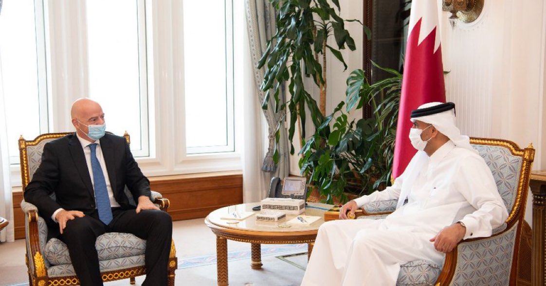 Qatar’s Prime Minister meets FIFA President