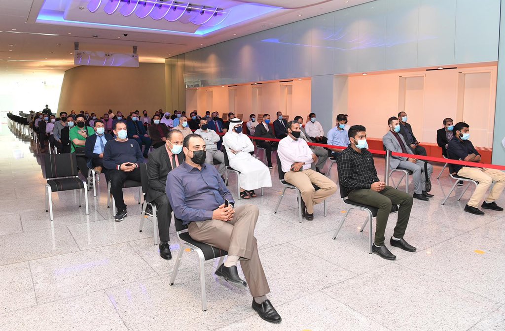 Temporary COVID-19 vaccination center set up at QNCC