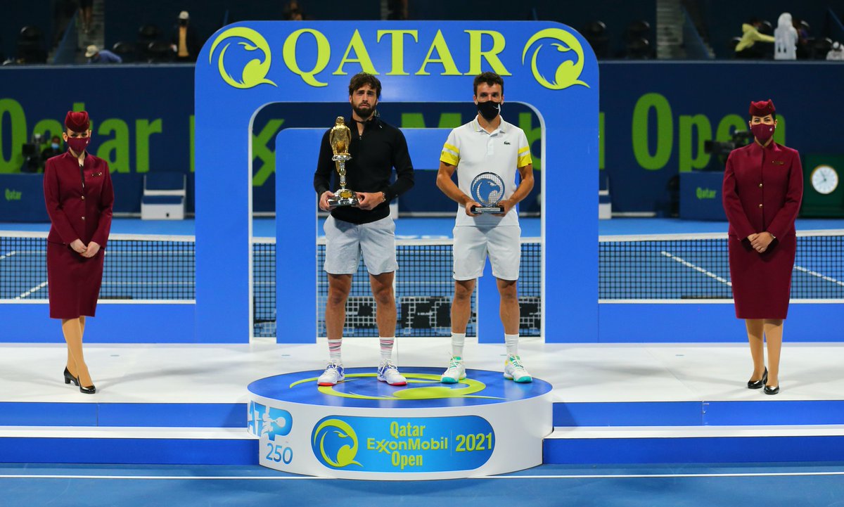 Nikoloz Basilashvili wins Qatar ExxonMobil Open 