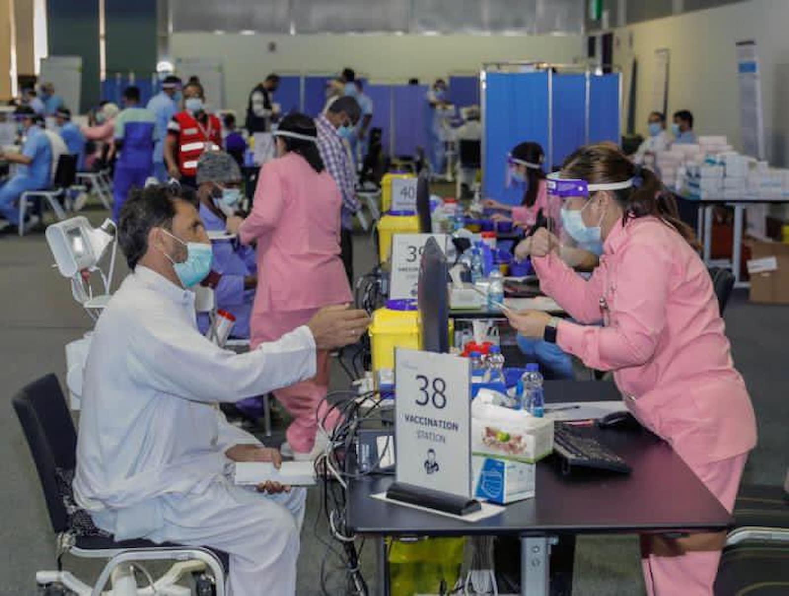 COVID-19 vaccination at QNCC by appointment only; walk-ins will not be accepted