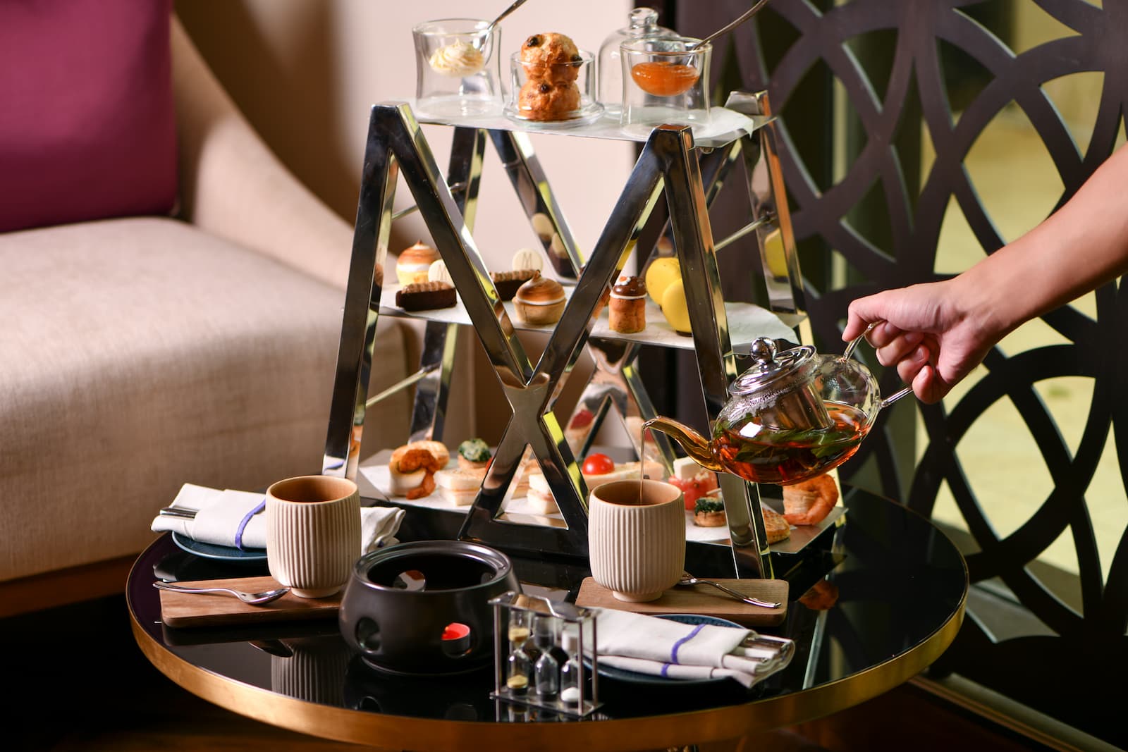 Embark on a delightful culinary journey at Alwadi Hotel Doha MGallery 