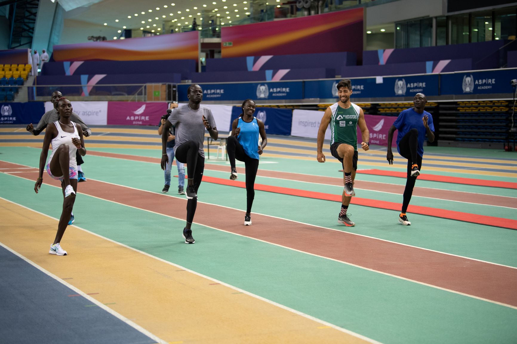 Refugee Olympic Team training camp in Doha concludes 