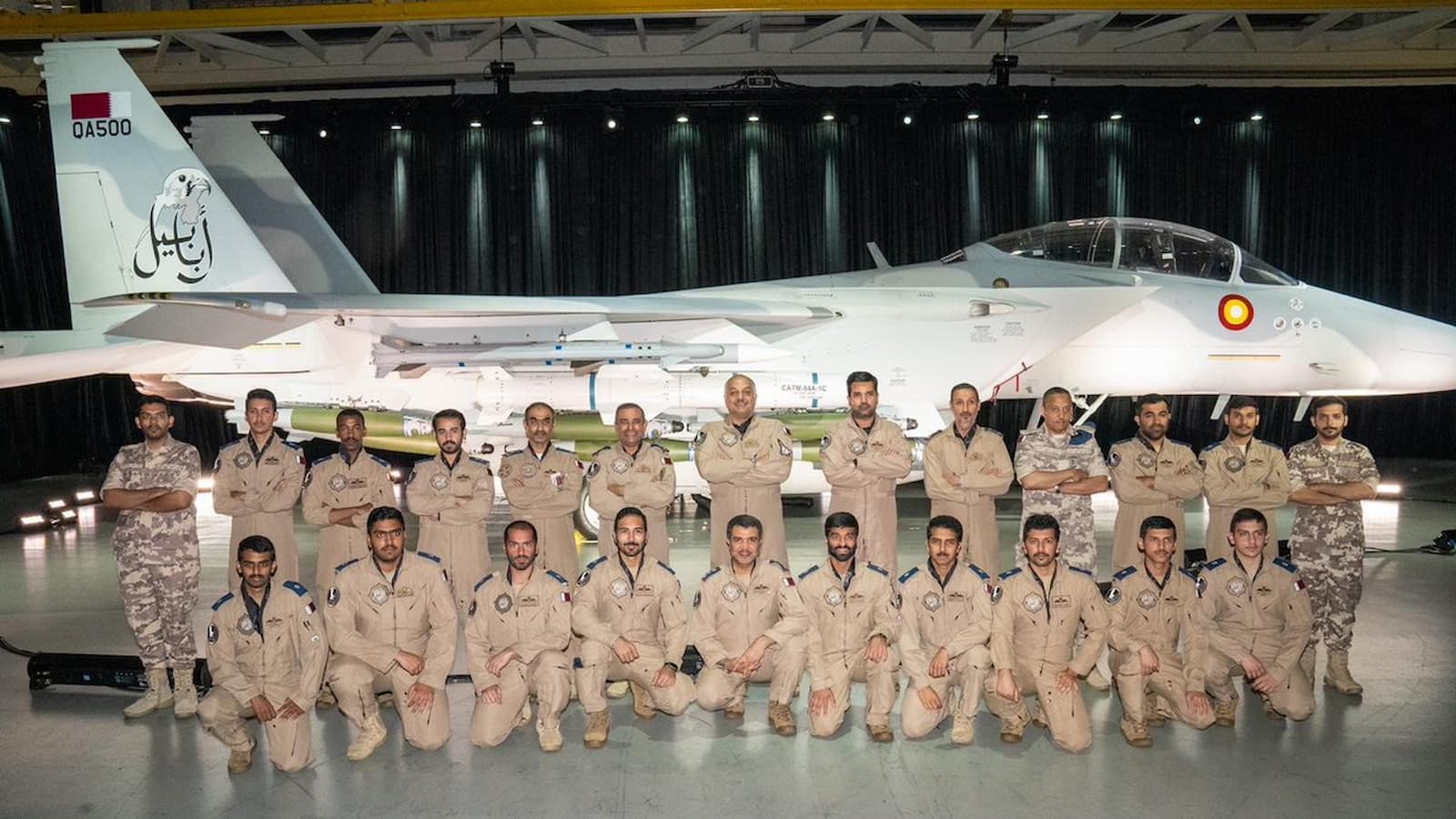 F-15QA fighter jet "Ababil" inaugurated in US